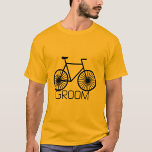 Fahrrad-Bräutigam-T-Shirts und Geschenke T-Shirt