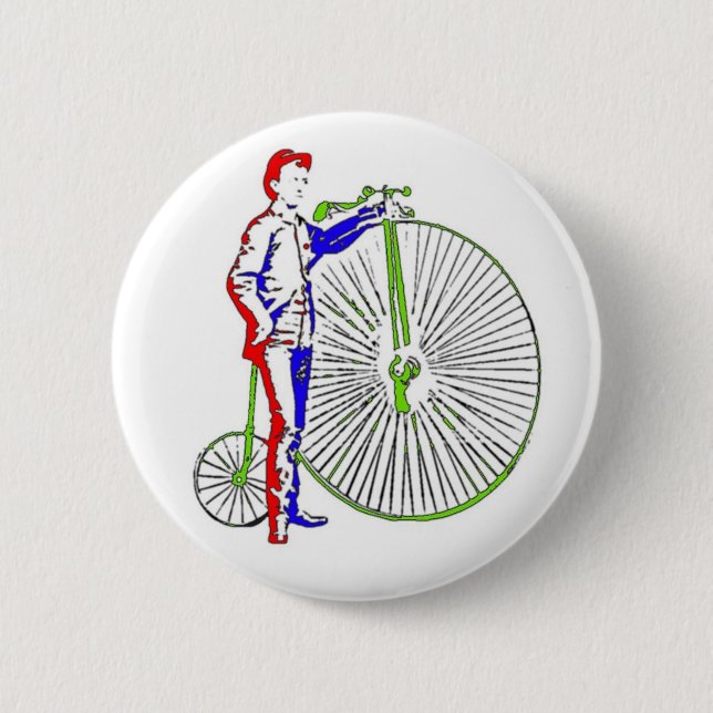 Fahrrad Button (Vorderseite)
