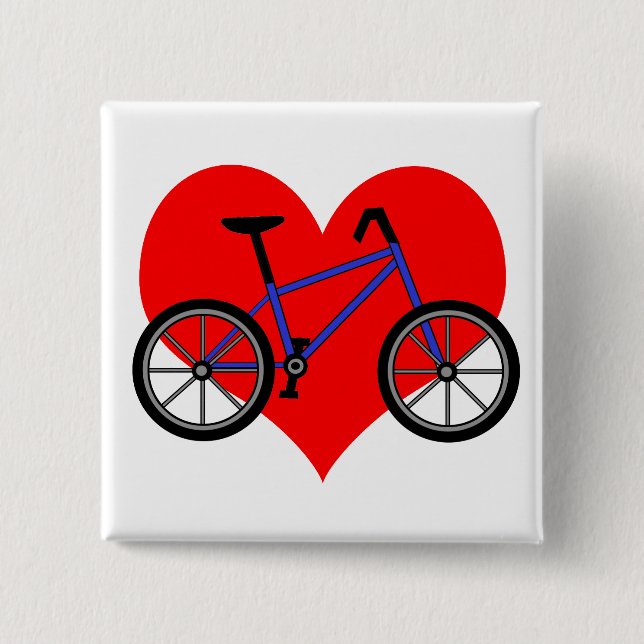 Fahrrad-Button Button (Vorderseite)