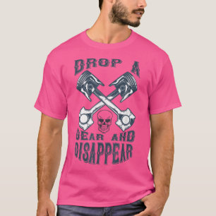 Fahrrad- Ein Getriebe fallen lassen und für das Mo T-Shirt