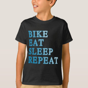 Fahrrad, essen, schlafen, wiederholen Produkte T-Shirt
