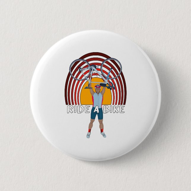 Fahrrad fahren button (Vorderseite)