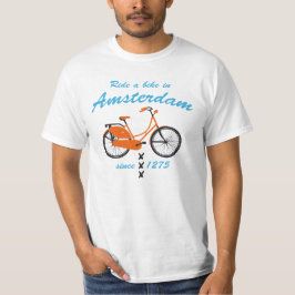 Fahrrad fahren in Amsterdam T-Shirt