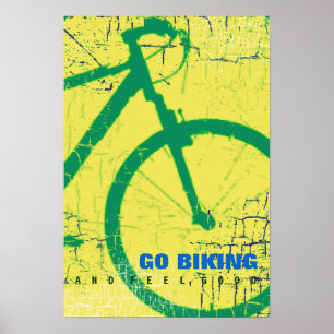 Fahrrad fahren poster
