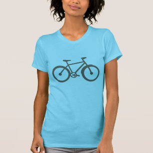 Fahrrad-Fahrrad, das grafischen Sport-Spaß-Sommer T-Shirt