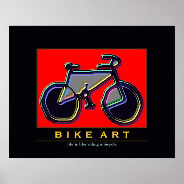 Fahrrad - Fahrrad + Fahrrad Poster (Vorne)