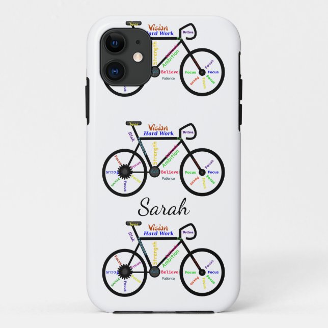 Fahrrad, Fahrrad, Fahrrad, Sport, Fahrrad, Motivie Case-Mate iPhone Hülle (Rückseite)
