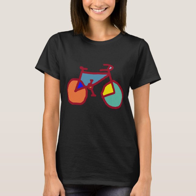 Fahrrad. Fahrrad / Fahrrad T-Shirt (Vorderseite)