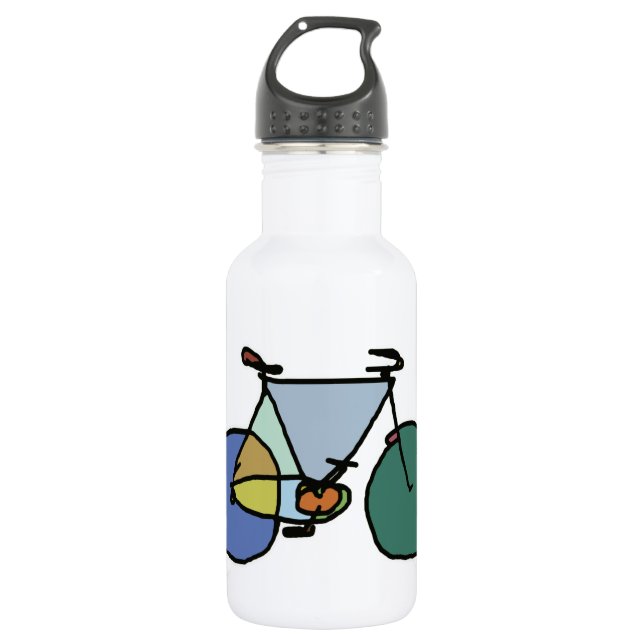 Fahrrad - Fahrrad + Fahrrad Trinkflasche (Vorderseite)