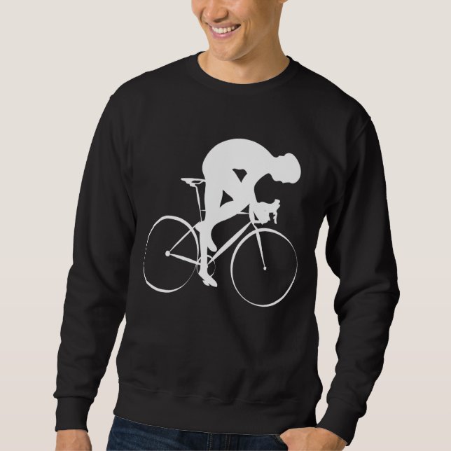 Fahrrad Fahrrad Fahrzeit Fahrrad 5 Sweatshirt (Vorderseite)