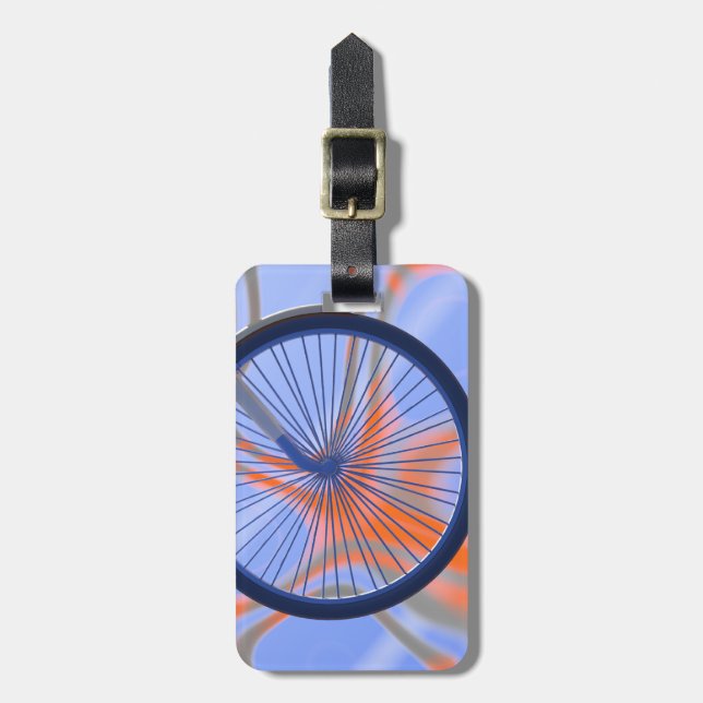 Fahrrad - Fahrrad Gepäckanhänger (Vorderseite vertikal)