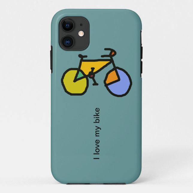 Fahrrad , Fahrrad ; Radfahren Case-Mate iPhone Hülle (Rückseite)