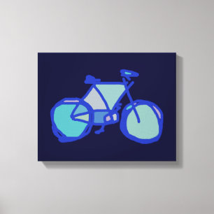 Fahrrad / Fahrrad schön Leinwanddruck