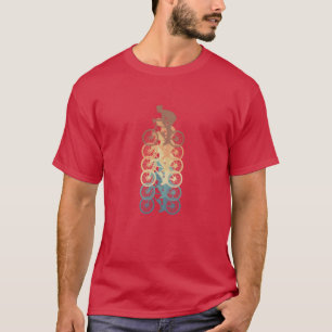 Fahrrad Fahrräder Fitness Sport lustig T-Shirt