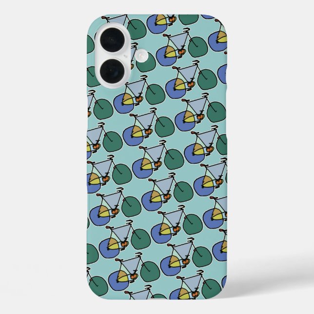 Fahrrad: Fahrräder; Radfahrer cool Case-Mate iPhone Hülle (Rückseite)