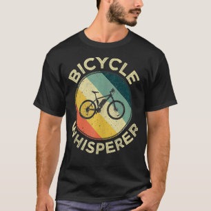 Fahrrad-Flüsterer Retro Vintage-Radsport Mountainb T-Shirt