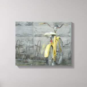 Fahrrad-Fotoakzentbild Leinwanddruck