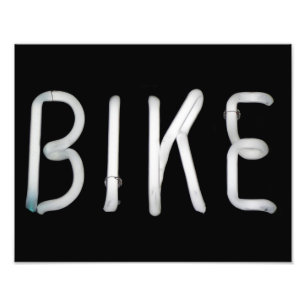 Fahrrad Fotodruck