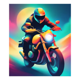 Fahrrad Fotodruck