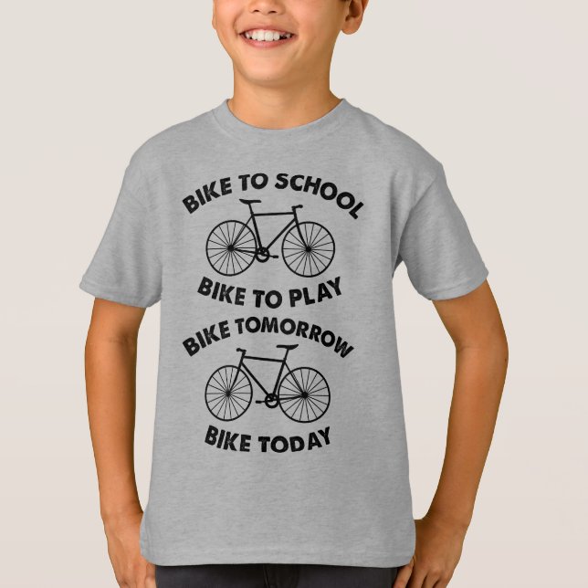 Fahrrad für immer - Cooles Radfahren T-Shirt (Vorderseite)