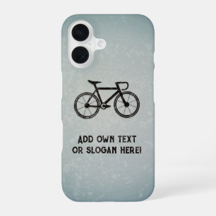 Fahrrad für Racing and Road - Ihr Slogan oder Ihr  iPhone 16 Hülle