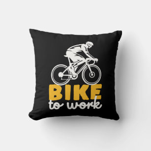 Fahrrad für Radfahrer Kissen
