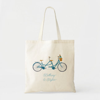 Fahrrad für zwei Wasserfarben Tandem Fahrrad & Nam Tragetasche