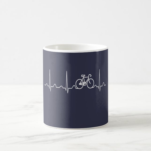 FAHRRAD-HERZSCHLAG TASSE (Mittel)