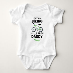 Fahrrad Ich bekomme meine Radfahrfähigkeiten von P Baby Strampler
