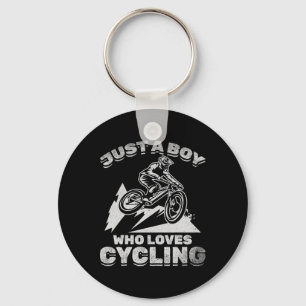Fahrrad Ich Bin Nur Ein Junge Der Liebt Radfahren  Schlüsselanhänger
