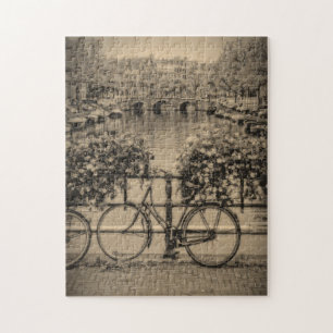 Fahrrad in Amsterdam - 11x14 - 252 pc Puzzle