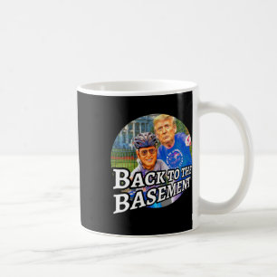 Fahrrad in den Keller Biden Trump Patriot R Kaffeetasse