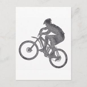 Fahrrad in Silverton Postkarte