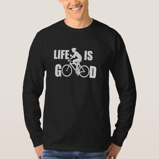 Fahrrad ist gut T-Shirt (Vorderseite)