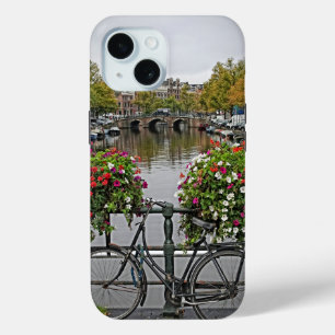 Fahrrad - Kanal - Amsterdam - iPhone 15 Fall Case-Mate iPhone Hülle