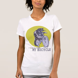 Fahrrad-Katze T-Shirt