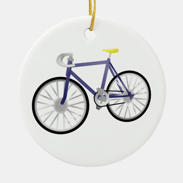 Fahrrad Keramikornament (Vorne)