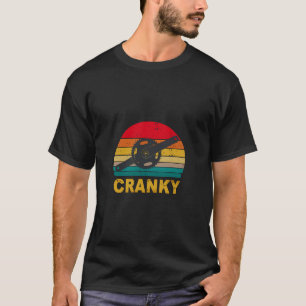 Fahrrad Kurbel Retro Vintage Radfahrer Geschenke T-Shirt