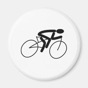 Fahrrad-Laufen Magnet