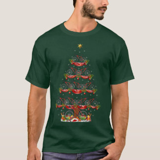 Fahrrad Lover Xmas Matching Santa Bicycle Christma T-Shirt