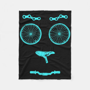 Fahrrad Mountainbike-Fahren Radfahrer-Geschenk Fah Fleecedecke