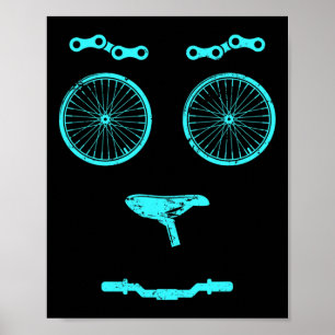 Fahrrad Mountainbike-Fahren Radfahrer-Geschenk Fah Poster