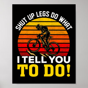 Fahrrad Mountainbike Mtb Downhill Design für Radfa Poster