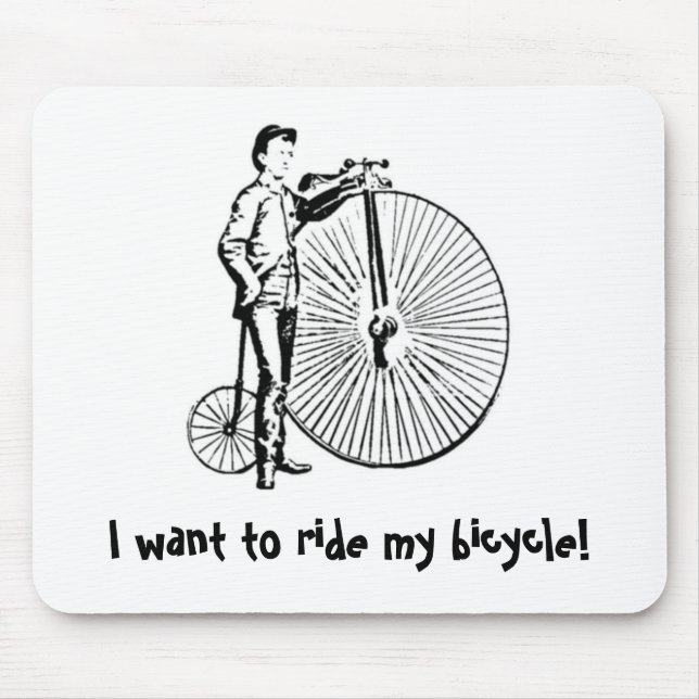 Fahrrad Mousepad (Vorne)