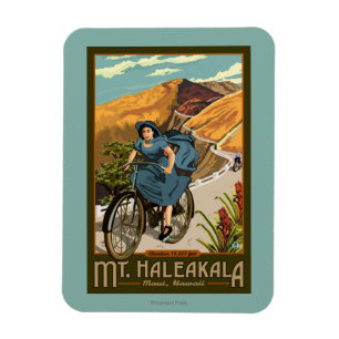 Fahrrad Mt. Haleakala reitet Hawaii Magnet