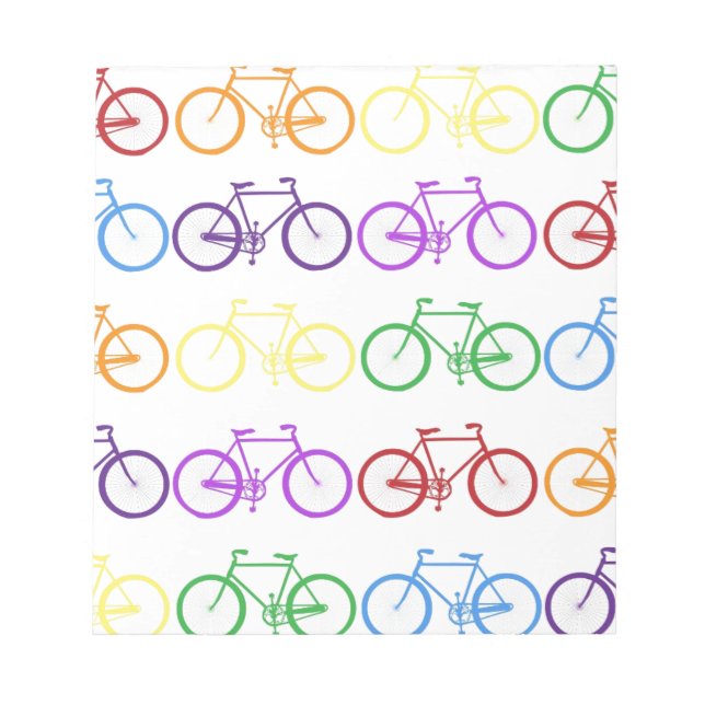 Fahrrad Notizblock (Vorderseite)
