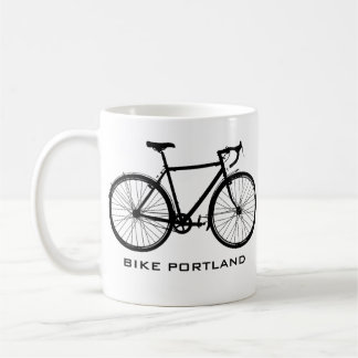 Fahrrad-Portland-Tasse - Single-Geschwindigkeit Tasse