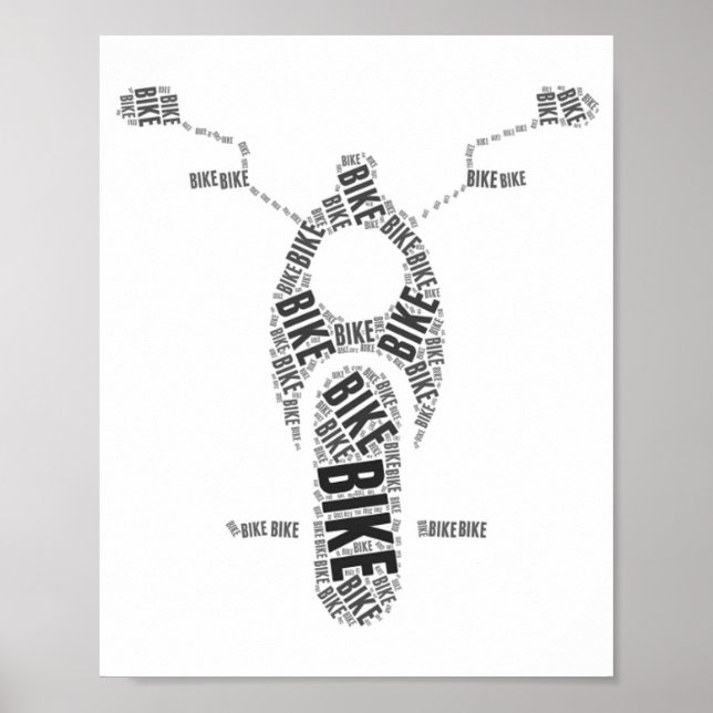 Fahrrad Poster (Vorne)