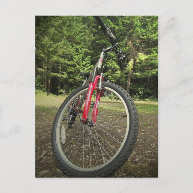 Fahrrad Postkarte (Vorderseite)