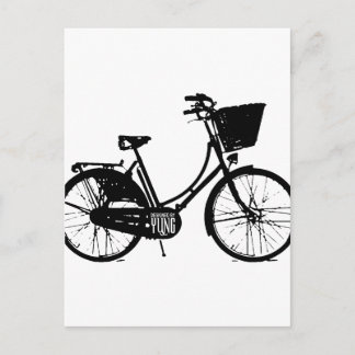 Fahrrad Postkarte